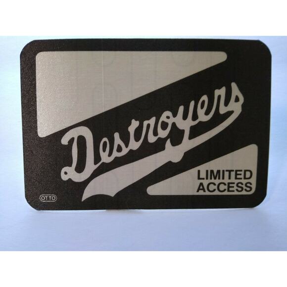 George Thorogood And The Destroyers Backstage Concert Pass Original Rock Music - Picture 2 of 3